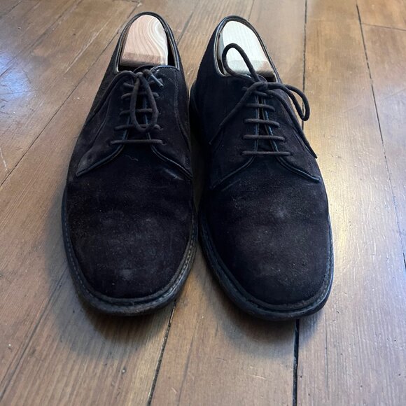 Trickers Robert Derby in Coffee Suede Size 7UK - Picture 3 of 3